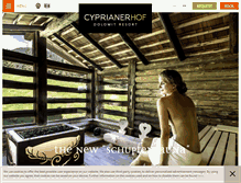 Tablet Screenshot of cyprianerhof.com
